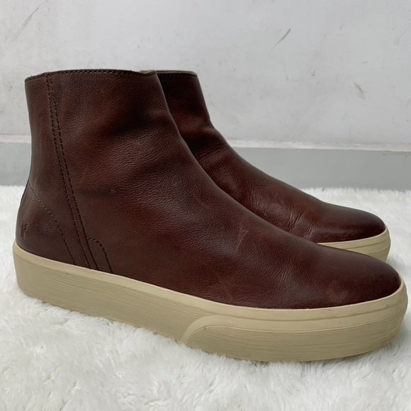 Frye Brown Leather Men\'s Boots main image 9
